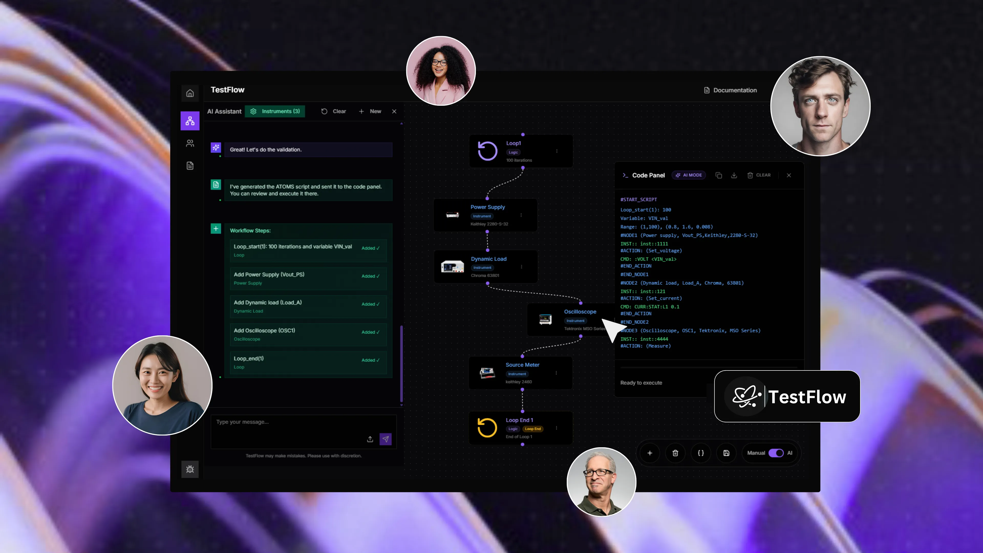 TestFlow Platform Interface